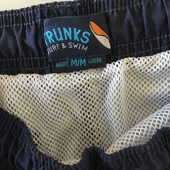 TRUNKS SURF & SWIM TIE-DYED TROICAL PALM TREE SWIM TRUNKS - Picture 7 of 7